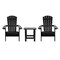Flash Furniture Black Side Table and 2 Folding Adirondack Chairs JJ-C14505-2-T14001-BLK-GG - alternate 5